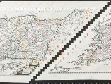 Sanson - Map of Turkey or Asia Minor