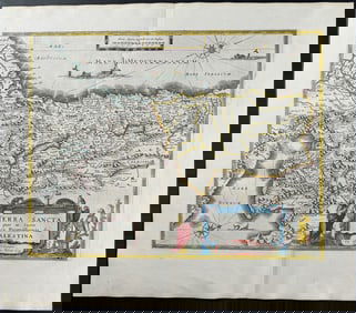 Blaeu - Map of Palestine