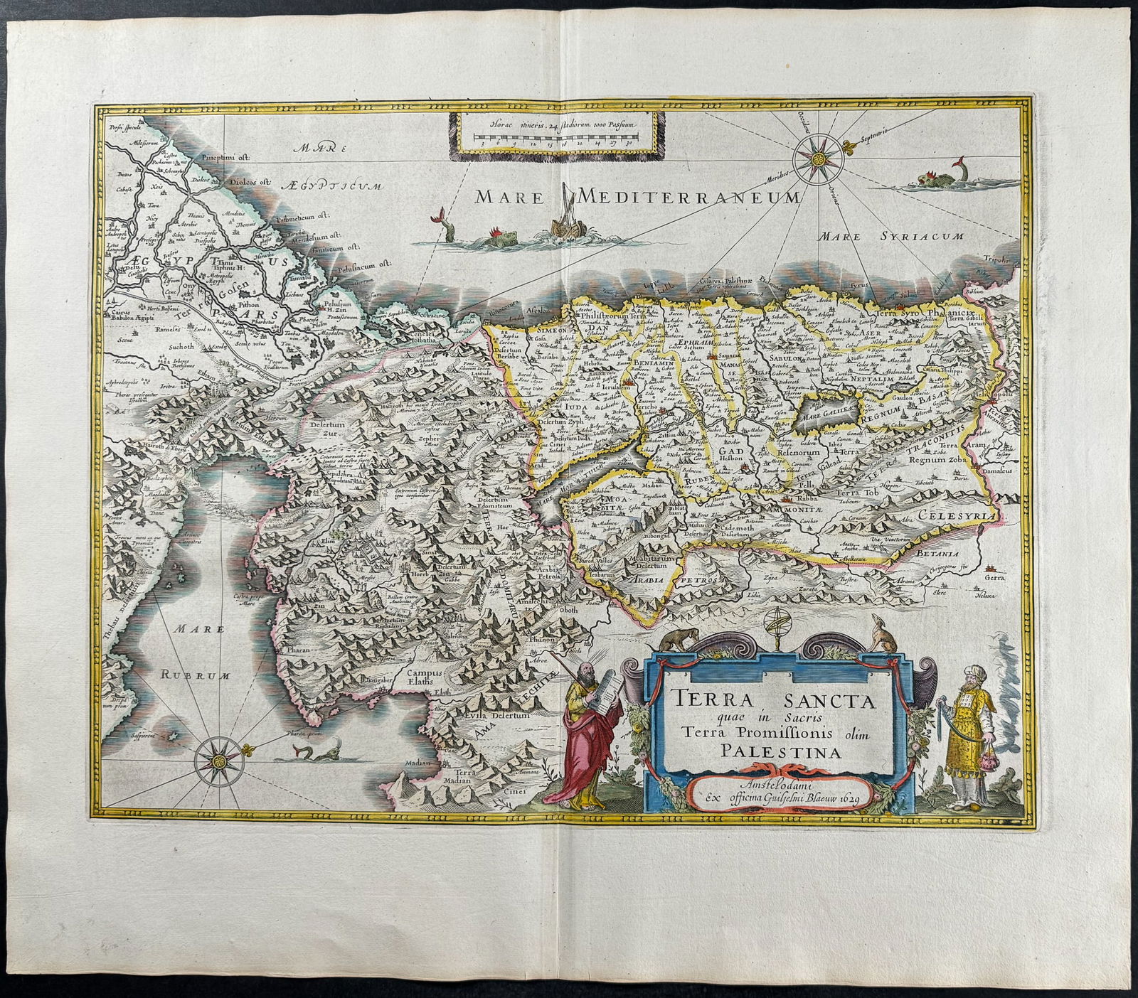 Blaeu - Map of Palestine (1 of 1)