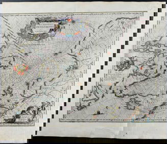Blaeu - Map of the North Pole