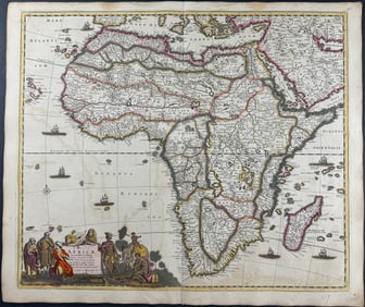 De Wit - Map of Africa