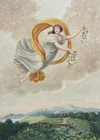 Thornton - Flora dispensing Her Favours on the Earth