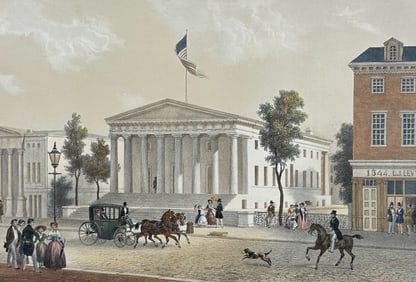 Kollner, Rare - U.S. Custom House, Philadelphia, Pennsylvania. 12