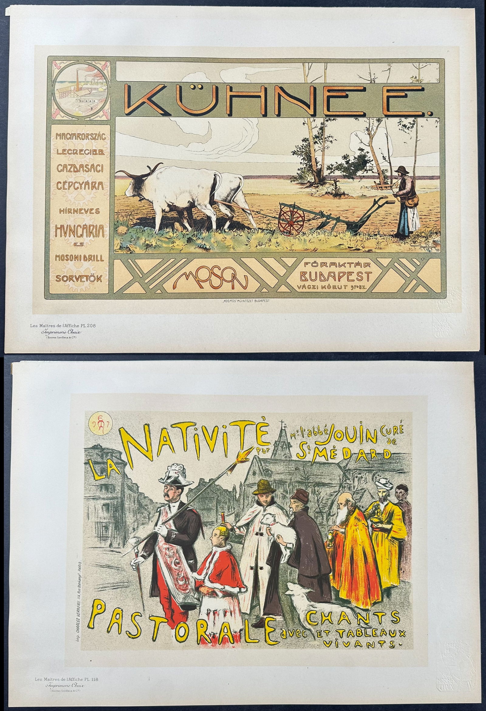 Maitres Affiches - 6 Poster Lithographs (1 of 7)