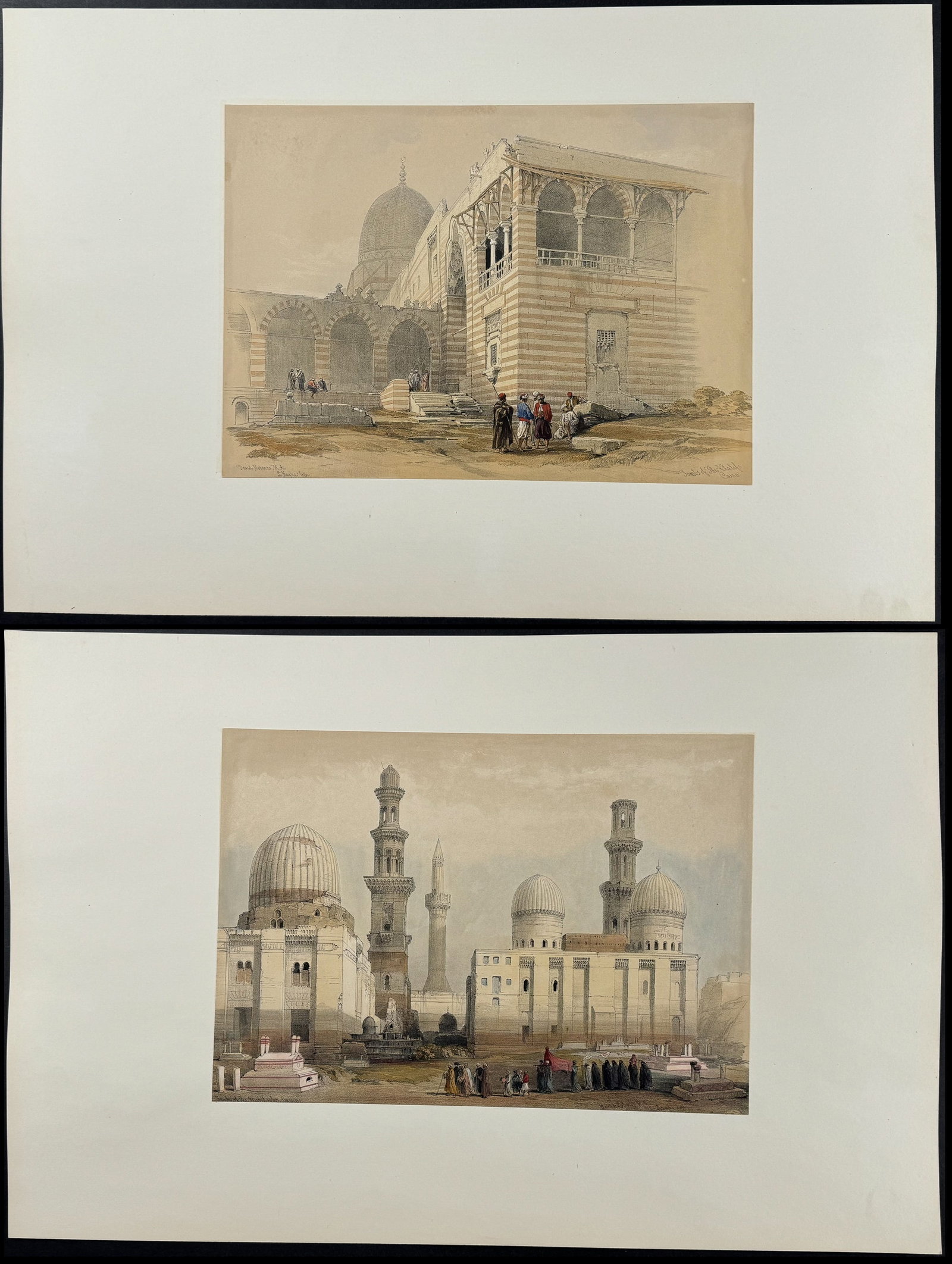 David Roberts, RSE - Pair of Lithographs from Egypt & the Holy Land (1 of 3)