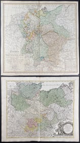 Homann - 9 Maps of Germany