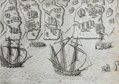 De Bry - Florida - Six other river discovered by the French