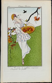 Barbier, Journal des Dames - Fashion Pochoir