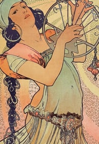 L'Estampe Moderne by Mucha - Salome