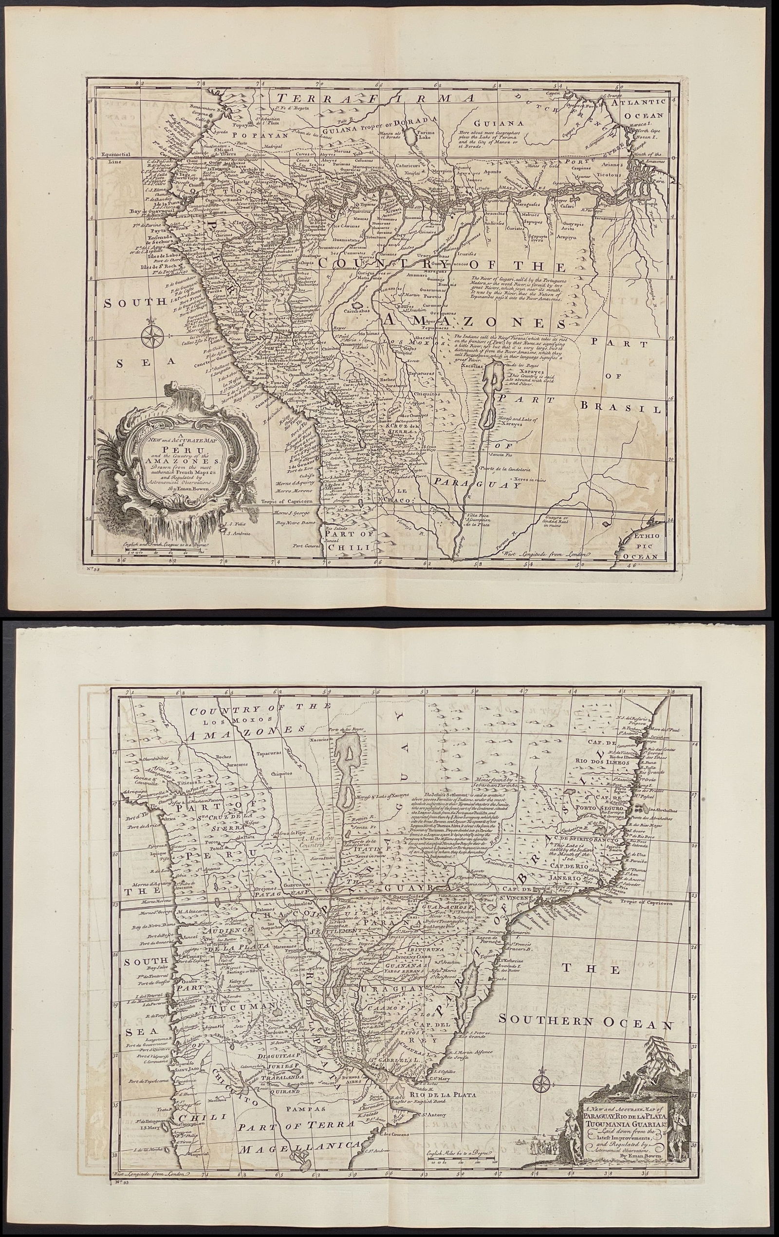 Bowen - 4 Maps of Africa, Asia, and the Holy Land (1 of 5)