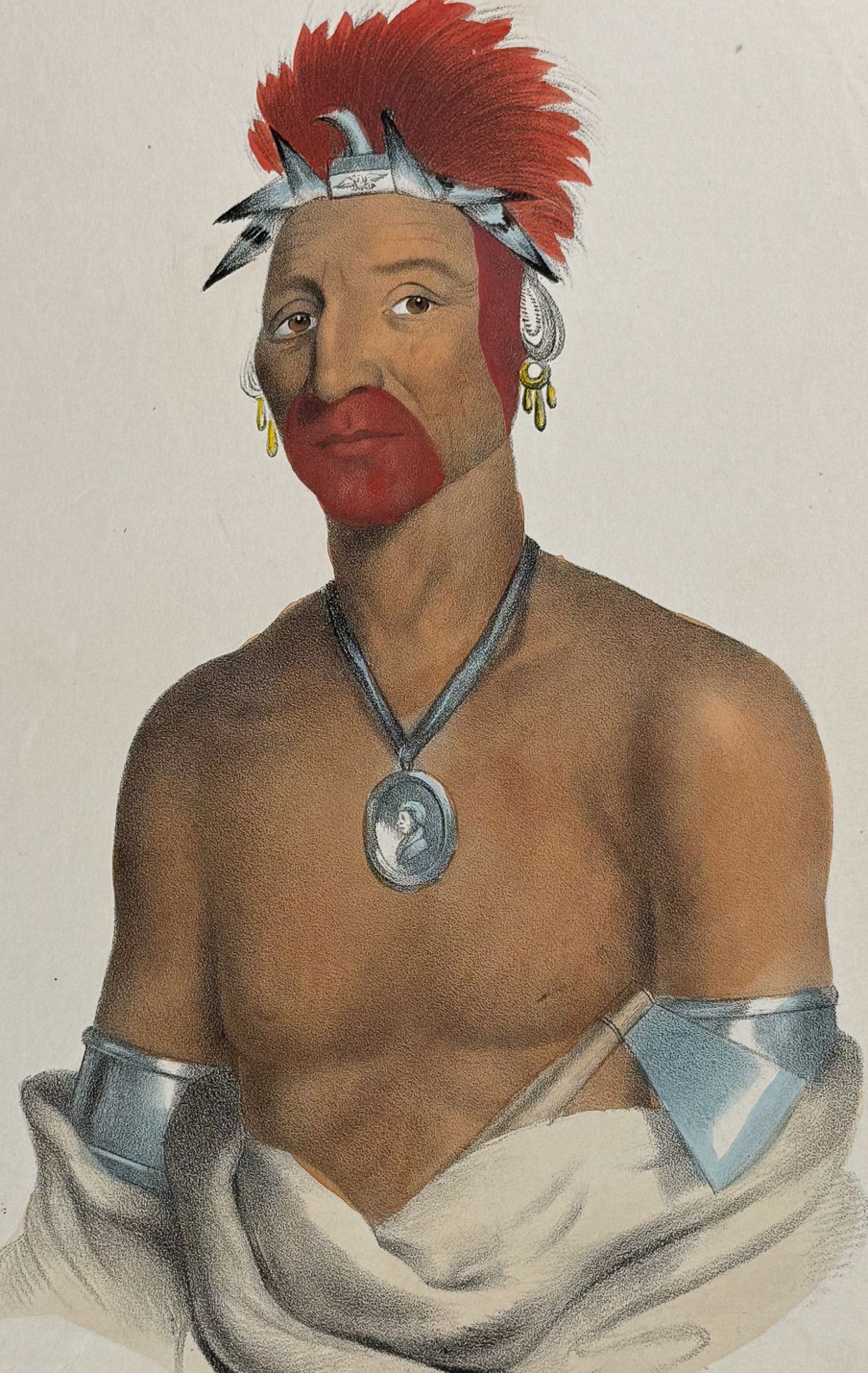 Lewis - Waa-Pa-Laa or the Playing Fox, Prince of the Fox Tribe (1 of 2)