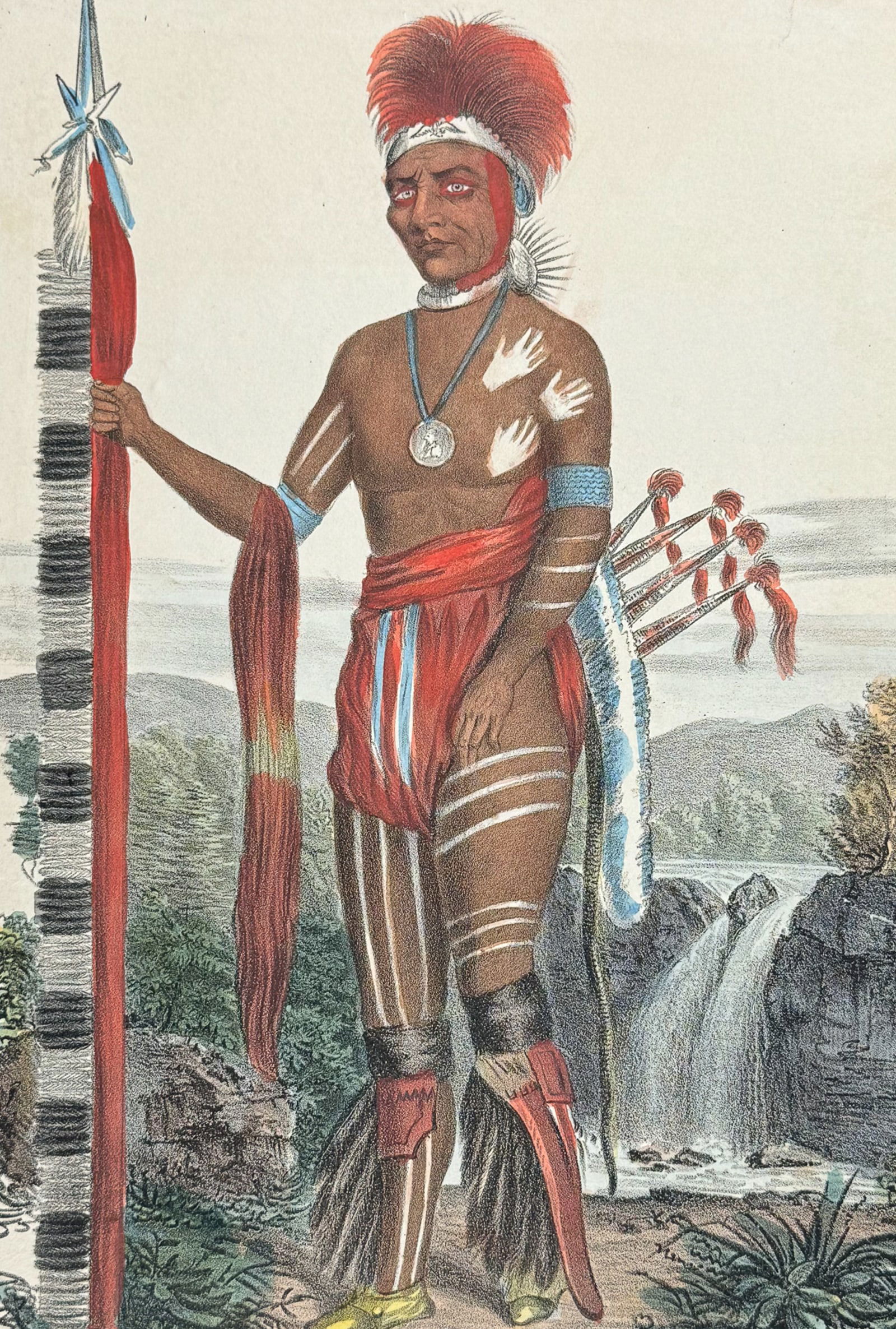 Lewis - Kee-O-Kuck, or The Watching Fox, the present Chief of the Sauk Tribe and Successor to Black (1 of 2)
