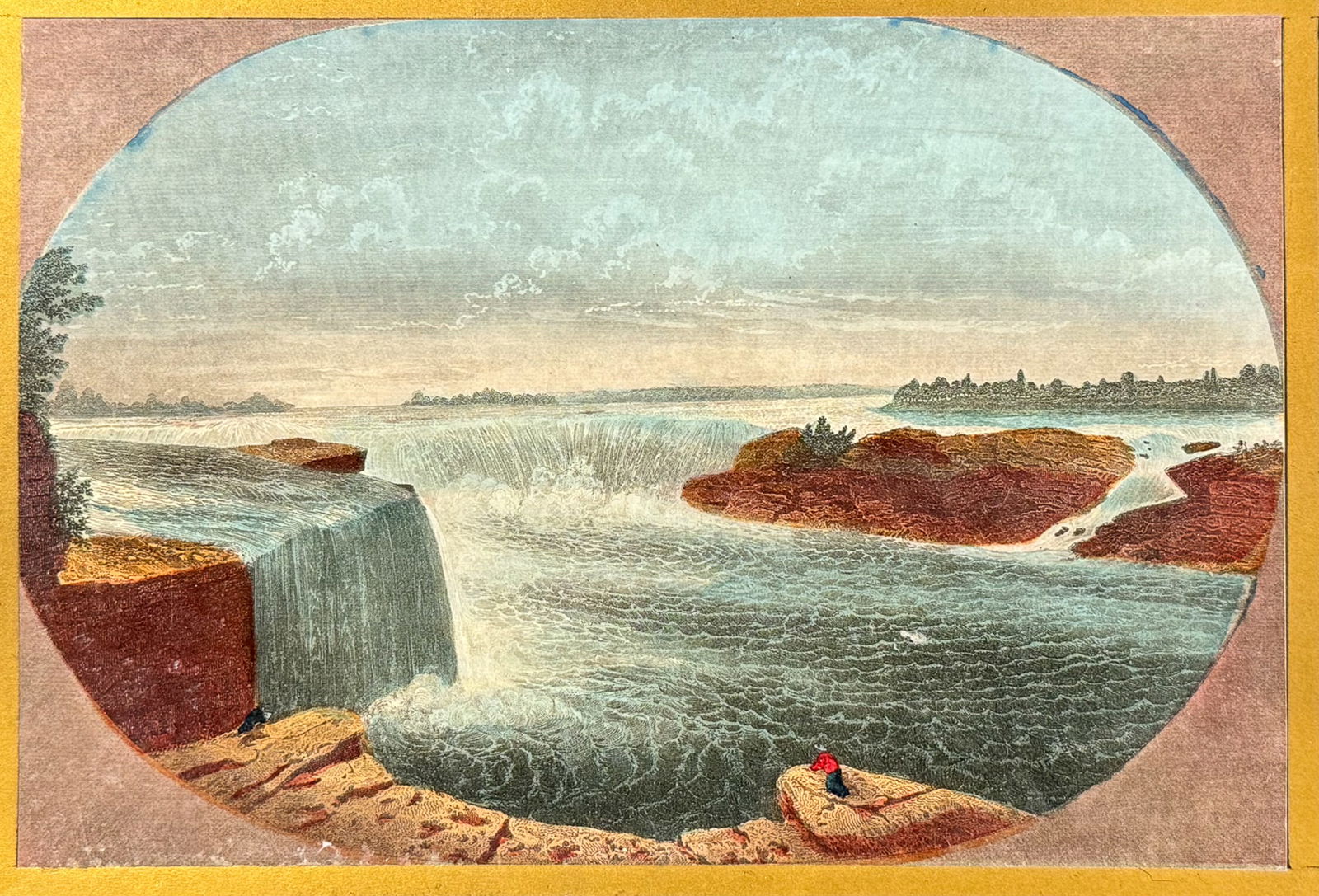 Magnus - View of Canada west, Chaudiere Falls (1 of 2)