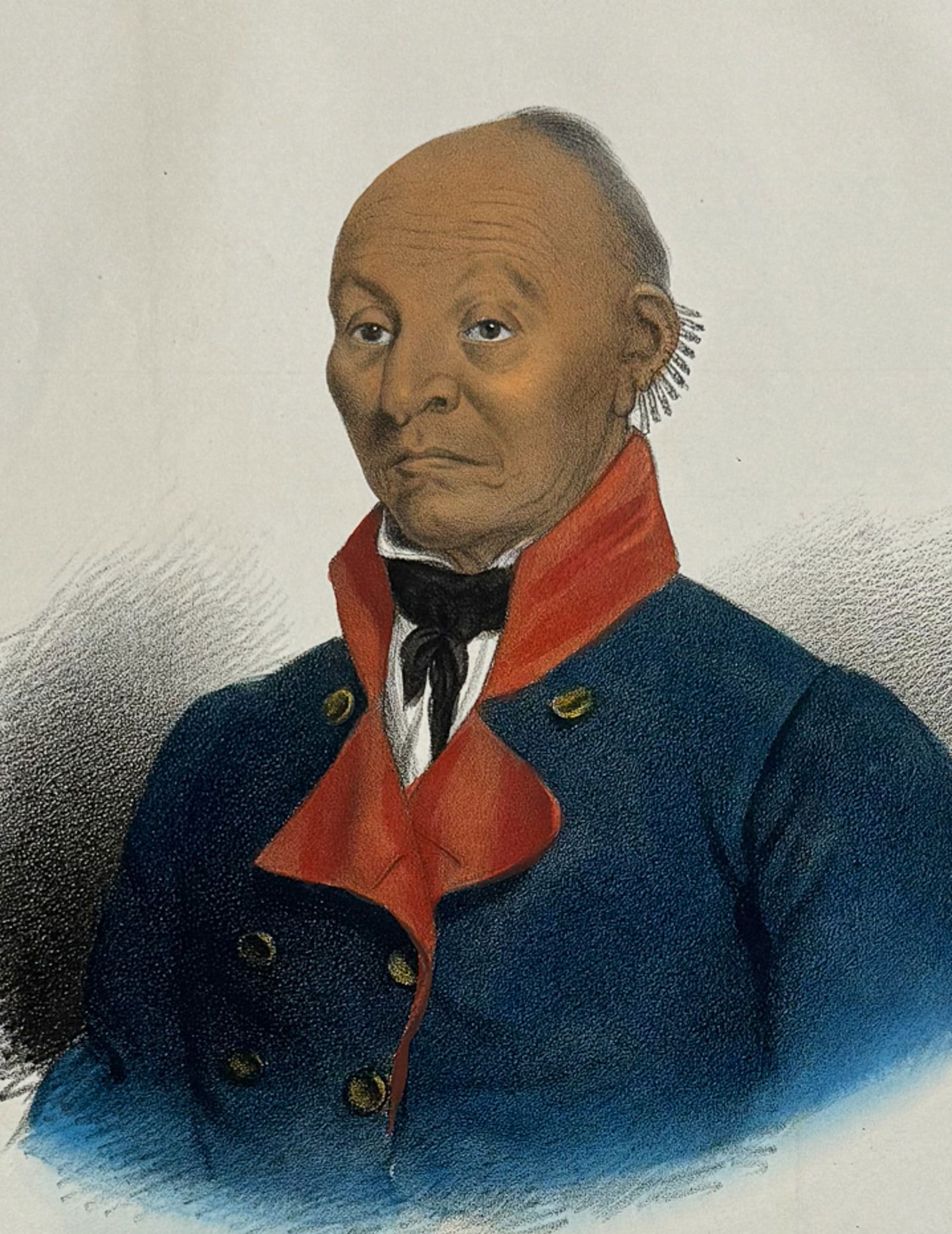 Lewis - Mac-Cut-I-Mish-E-Ca-Cu-Cao or Black Hawk, A Celebrated Sae Chief (1 of 2)