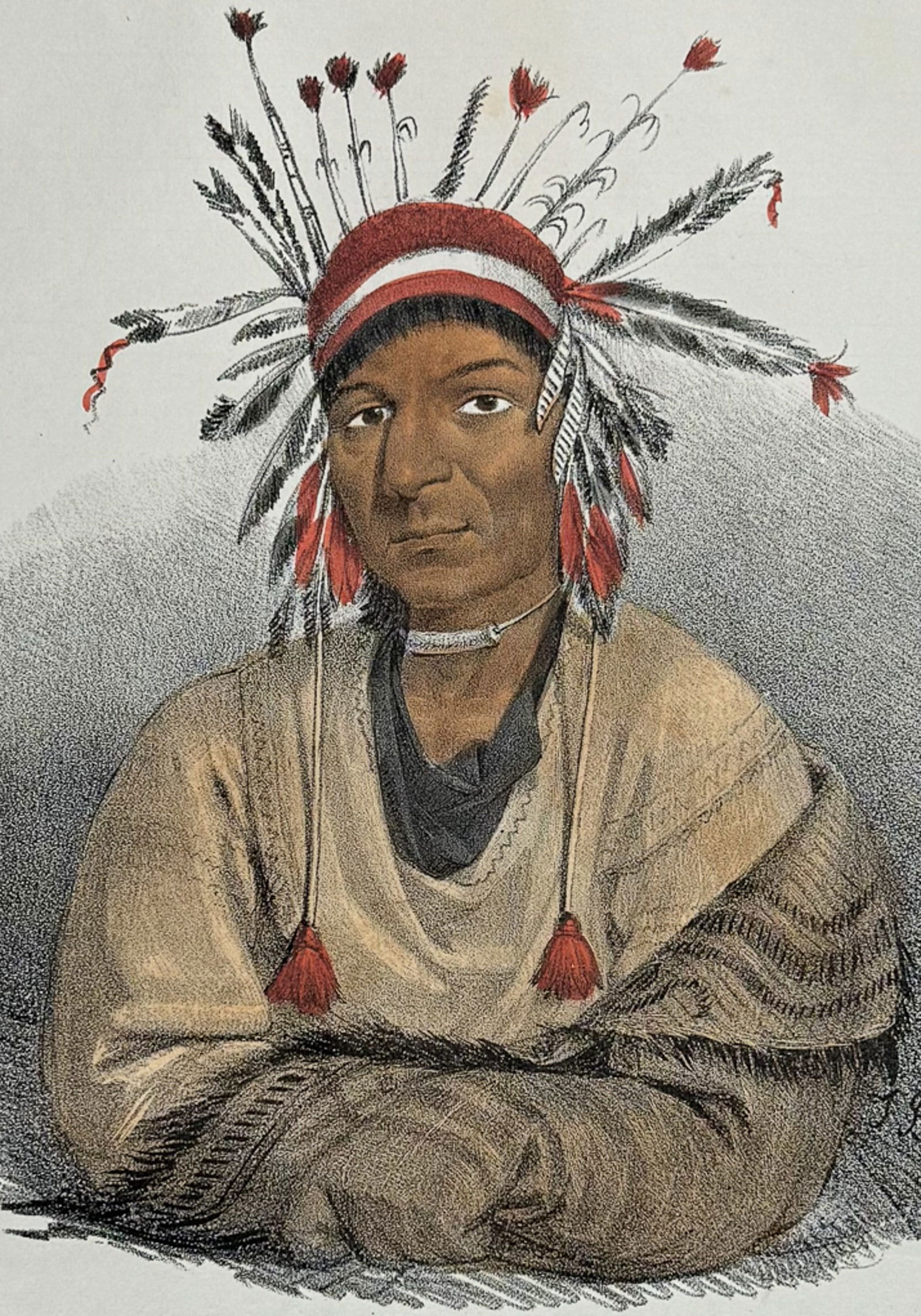 Lewis - The Little Crow, A Celebrated Sioux Chief (1 of 2)