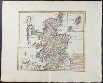 Tirion - Map of Great Britain (England) and Scotland