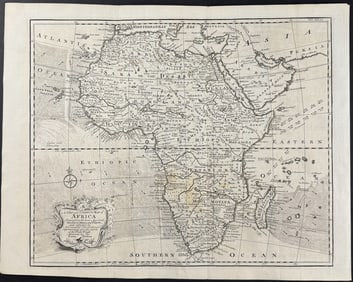 Harris - A New and Correct Map of Africa