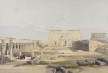 David Roberts - Grand Approach to the Temple of Philae, Nubia