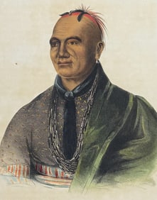 McKenney & Hall, Folio - Thayendanegea, The Great Captain of the Six Nations