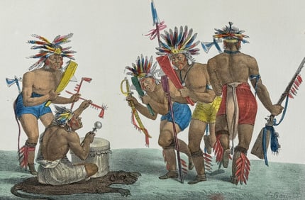 Lewis - The Pipe Dance and The Tomahawk Dance of the Chippeway Tribe