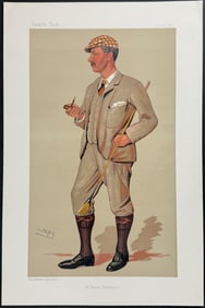 Vanity Fair - Golfer Caricature of Mr. Horace Hutchinson