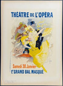 Maitres Affiches by Cheret - Theatre de l'Opera. 57