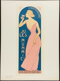 Maitres Affiches by Realier-Dumas - Champagne Jules Mumm. 111
