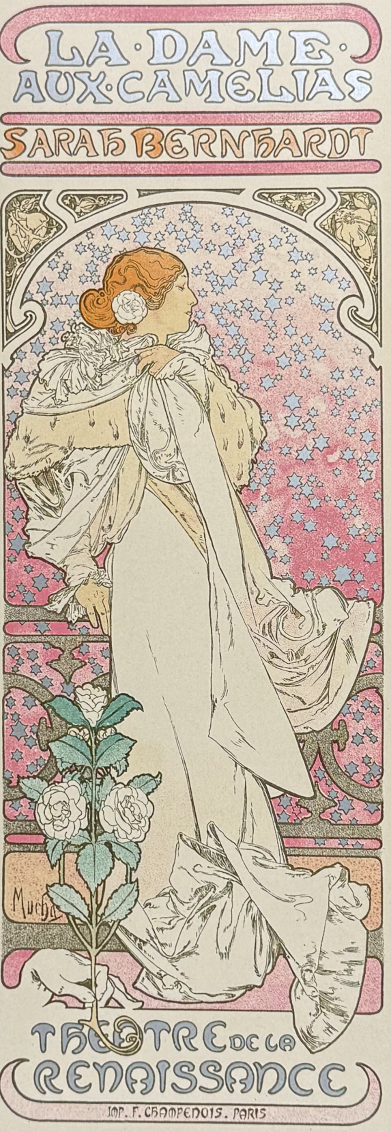 Maitres Affiches by Mucha - La Dame aux Camelias. 144 (1 of 2)