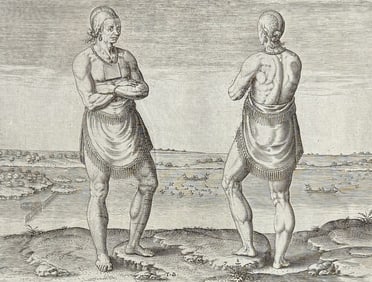 De Bry - Virginia - A chief lord of Roanoke