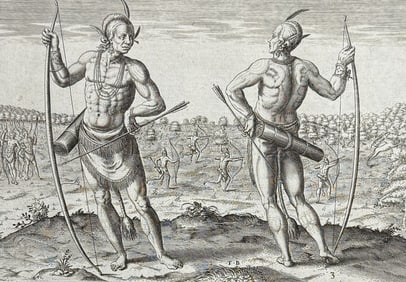 De Bry - Virginia - A Weroan of great lord of Virginia