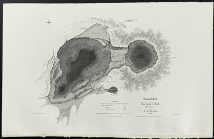 Wilkes - Crater of Kilauea [Hawaii or Sandwich Islands]