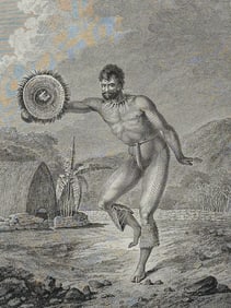Captain Cook - A Man of the Sandwich Islands, Dancing. 62
