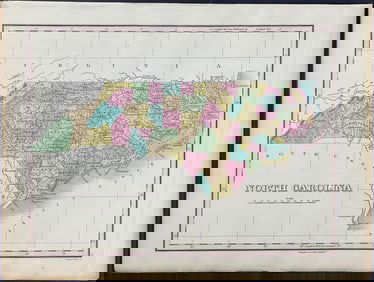 Finley - Map of North Carolina