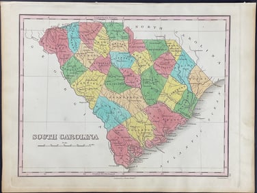 Finley - Map of South Carolina