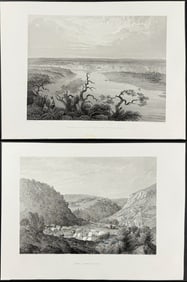 Wilkes - 3 Engravings of Texas