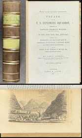 Jenkins's .. Wilkes.. Expedition to the Dead Sea - Volume with 3 Engravings