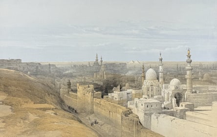 David Roberts - Cairo, Looking West