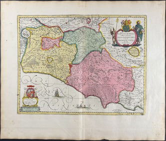 Mortier - Regional Map of Italy: Rome