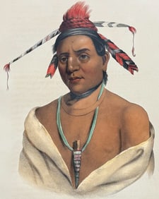McKenney & Hall, Folio - Mar-Ko-Me-Te, A Menomene Brave