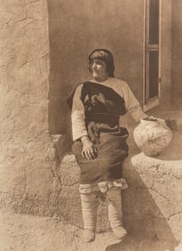 Edward Curtis, Folio - Aiyowitsia, Cochiti. 556