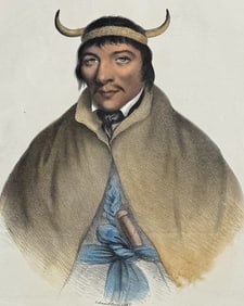 Lewis - Sun-A-Get or Hard-Times, a Pottawatomie Chief