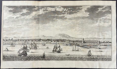 Valentijn - View of Batavia, Jakarta, Indonesia