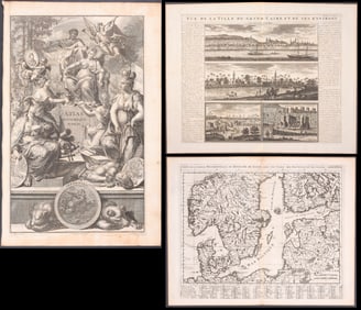 Chatelain - Large Lot of 90+ Engravings