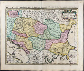 Mortier - Map of Hungary