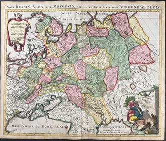 Mortier - Map of Russia