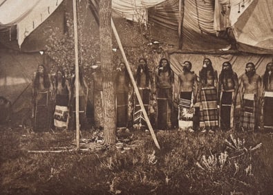 Edward Curtis - Dancing - Cheyenne