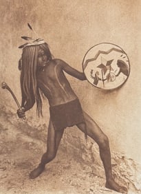 Edward Curtis - Sia War-Dancer