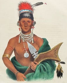 McKenney & Hall, Folio - Ap-Pa-Noo-Se, Saukie Chief