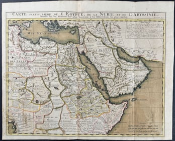 Chatelain - Map of the Arabian Peninsula