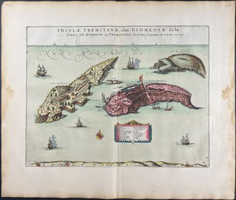 Mortier - Regional Map of Italy: Tremiti Islands